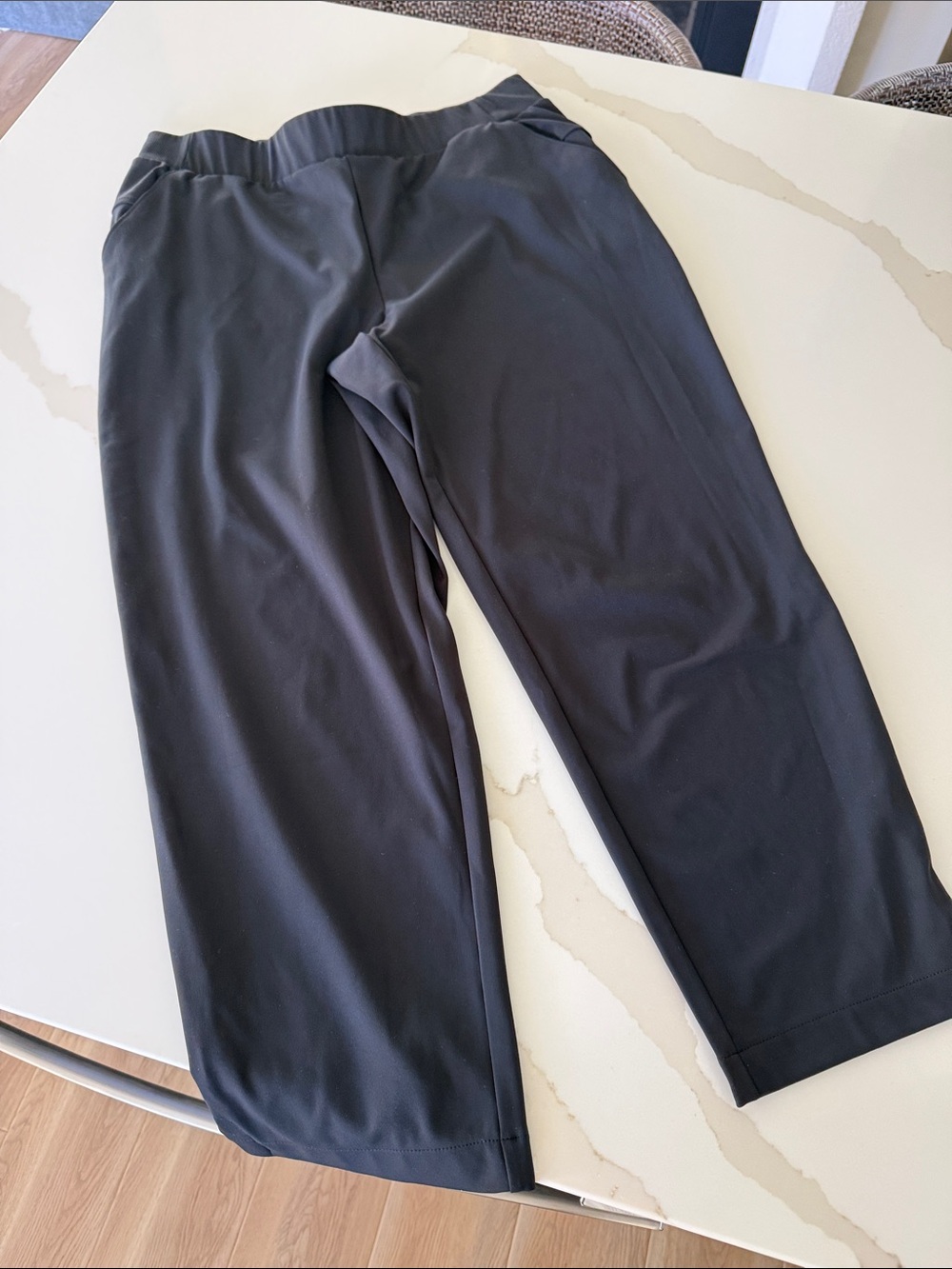 Talbots Black Pull-On Track Joggers - Picture 7 of 10